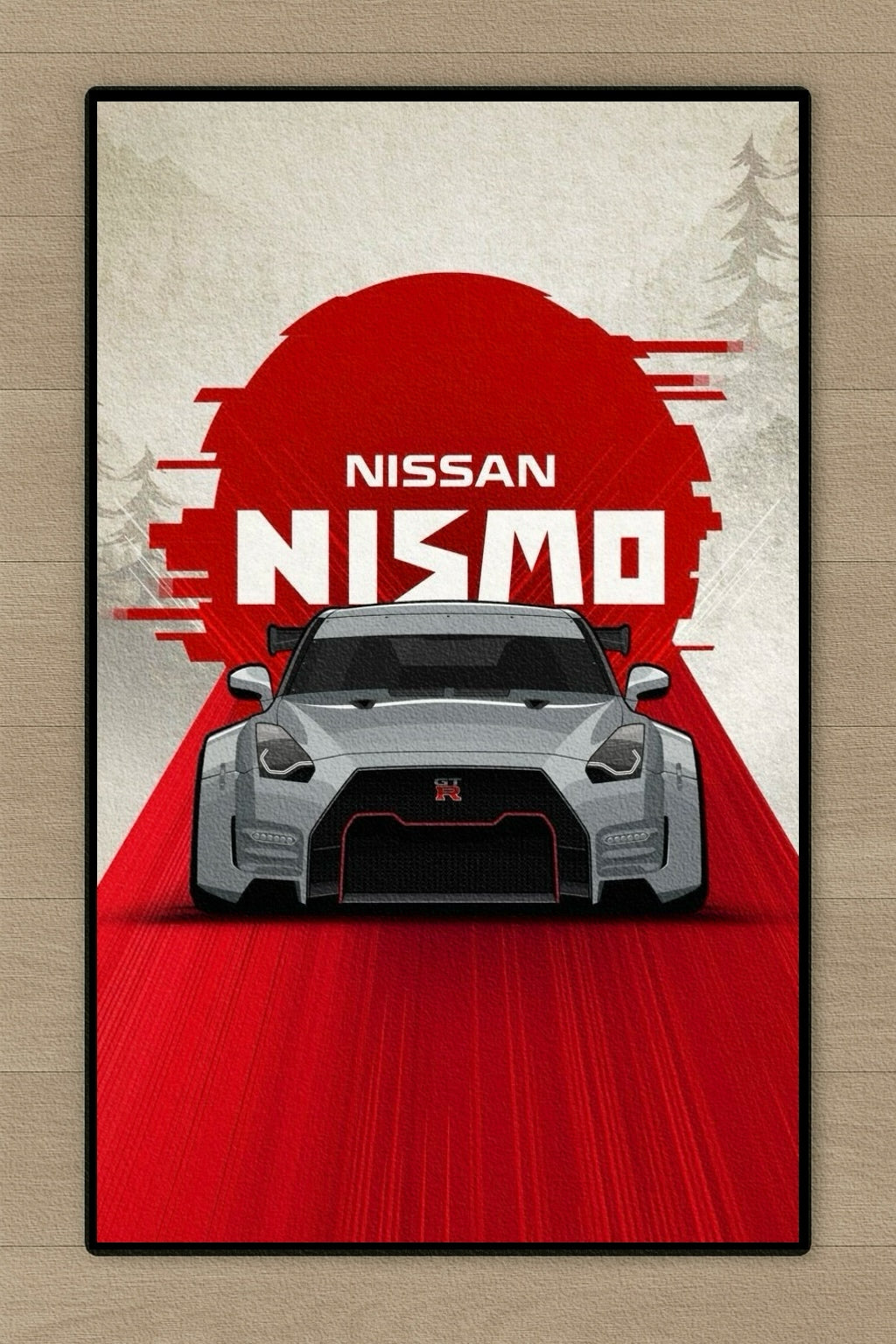 GearMoodz™️ Car art rug - Nismo